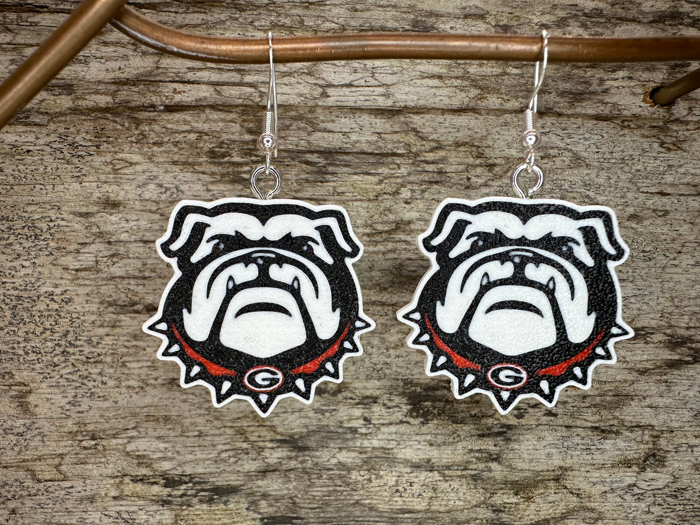 Bulldog earrings