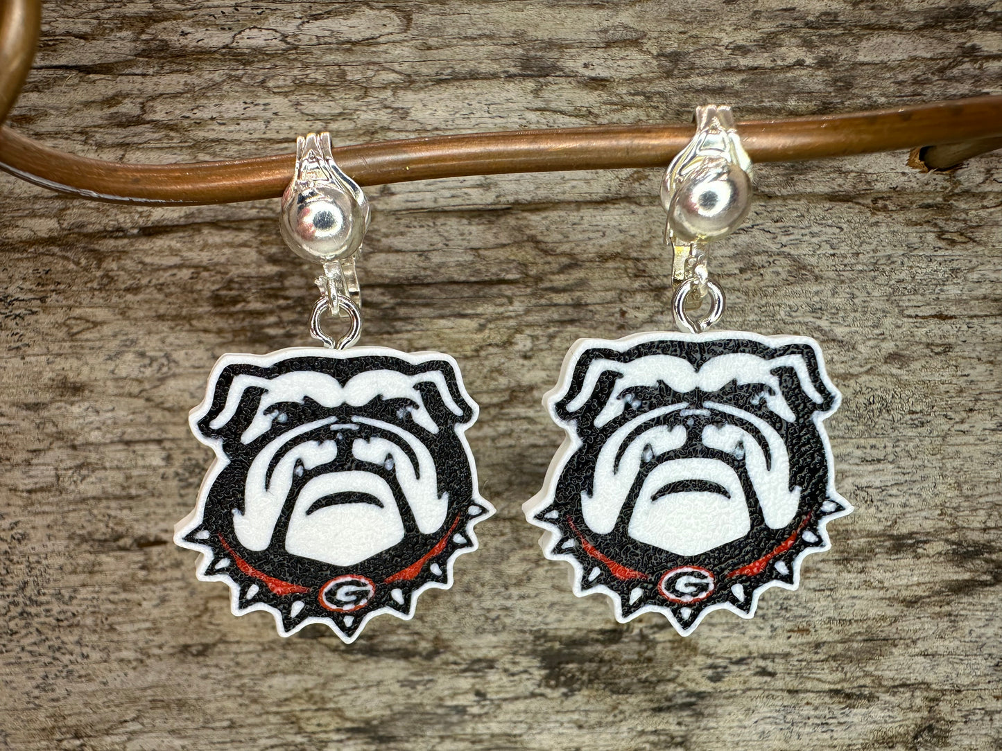 Bulldog earrings