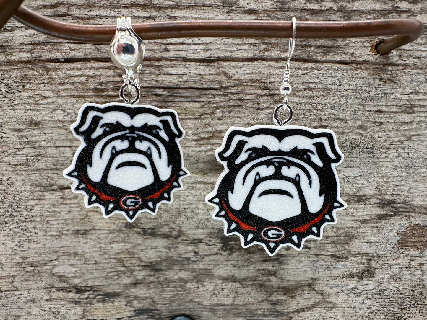 Bulldog earrings