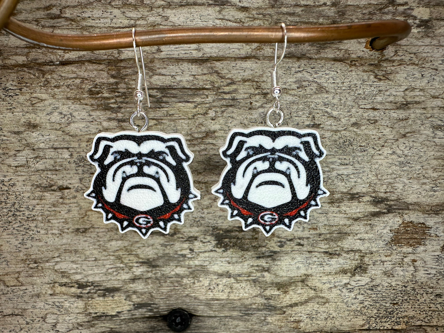 Bulldog earrings